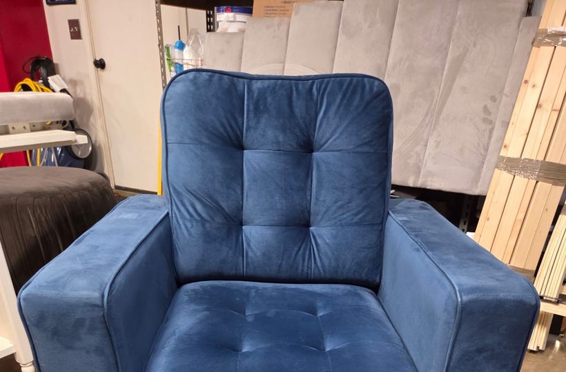 Accent chair picked up same-day by Hero’s